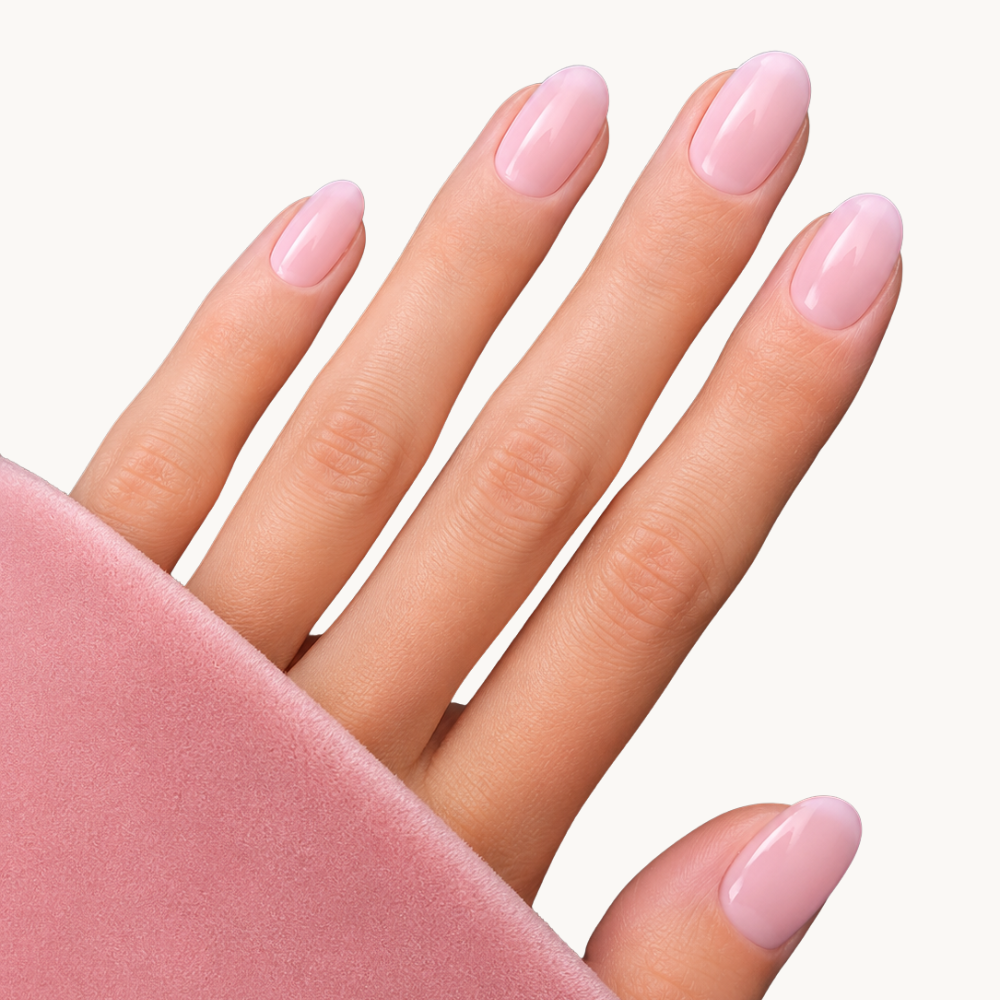 SARAH translucent pink UV gel nail strips