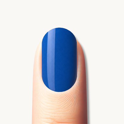 FIDJI deep navy blue UV gel nail strips