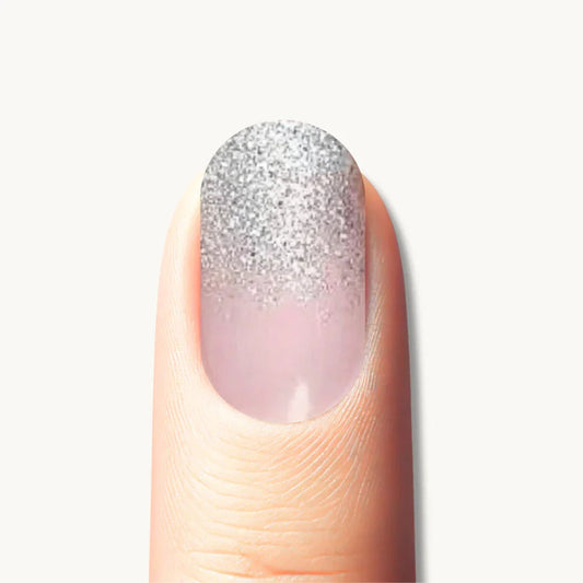 bande gel uv argenté