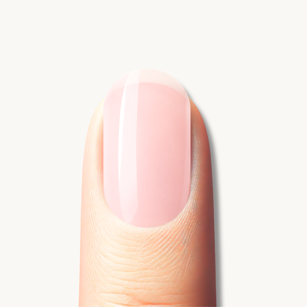 CAMILLE light translucent nude pink UV gel nail strips