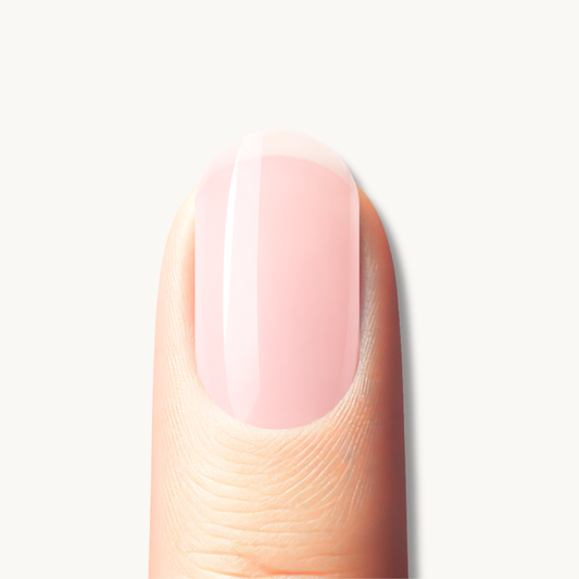 CAMILLE light translucent nude pink UV gel nail strips
