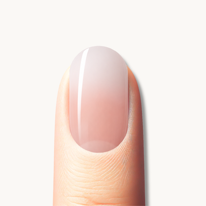 LAURA baby boomer white ombré UV gel nail strips