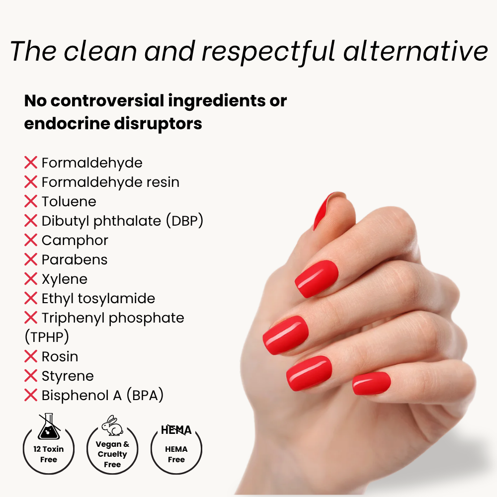 PACK OF 6 GLAAM NAILS