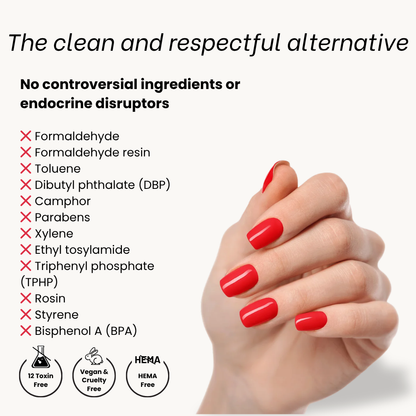 PACK OF 6 GLAAM NAILS