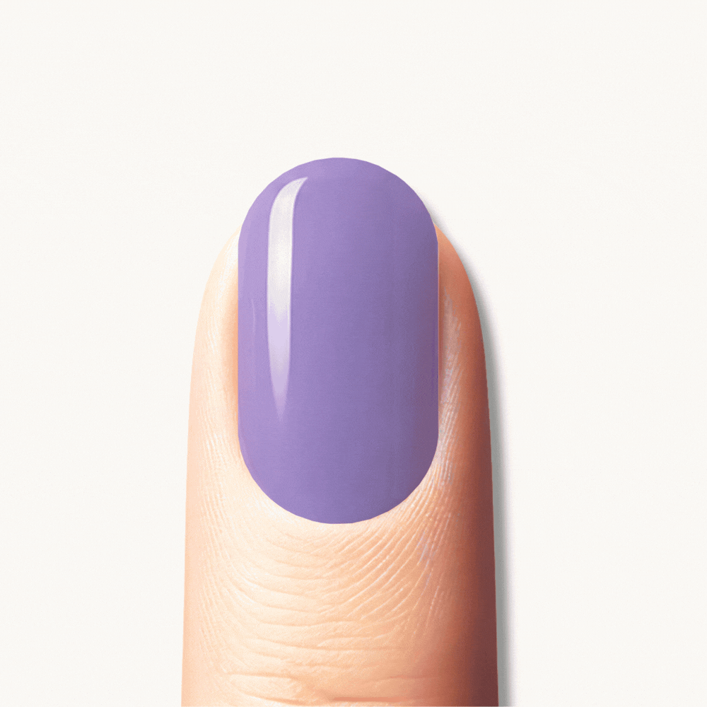 MANON purple UV gel nail strips